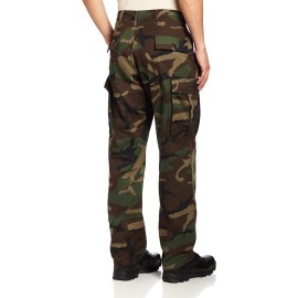 Propper BDU Trouser Button Fly - 100% Cotton Ripstop Medium Long Woodland