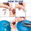 VRSS Stainless Steel Lengthened 12inch Long Toilet Flapper Chain Replacement
