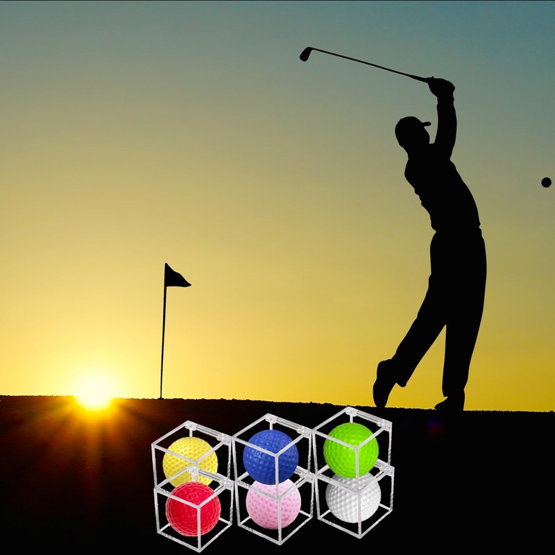 1 PC Golf Ball Display Case, UV Protected Golf Ball
