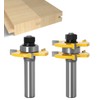 Tongue and Groove Set - APLUS Router Bit Set [