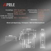 APIELE KCD3-101N Illuminated Rocker Switch with 250 V Durable Rocker