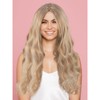 SSKHE Stylish Blonde Wavy Wig for Women, 27-Inch Long Curly