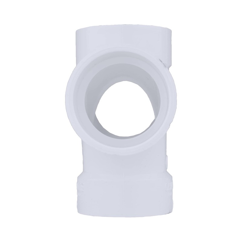 CHARLOTTE PIPE 1 1/2 DWV Double Sanitary TEE DWV (Drain,