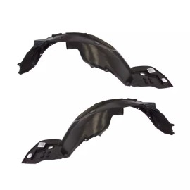 TopAlpha Left+Right Side Fender Liner Splash Shield Pair For 12-13 Honda Civic 2DR Coupe