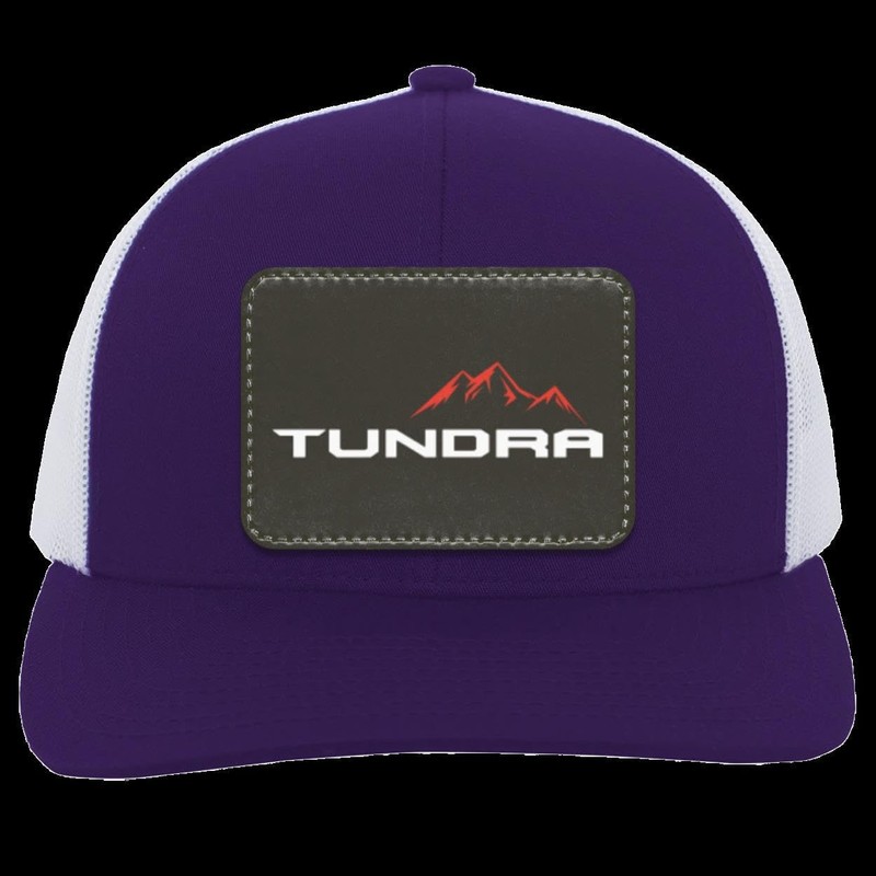 Tundra Trucker Snap Back Hat Graphite/Black/Rectangle