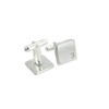 Square Cufflinks with ‘3’ Engraved - 3rd Anniversary