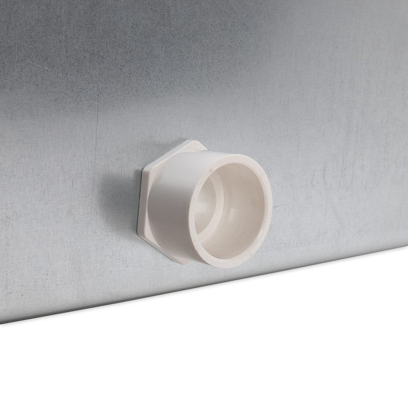 Camco 20932 Water Heater Drain Pan, 30-Inch x 30-Inch x