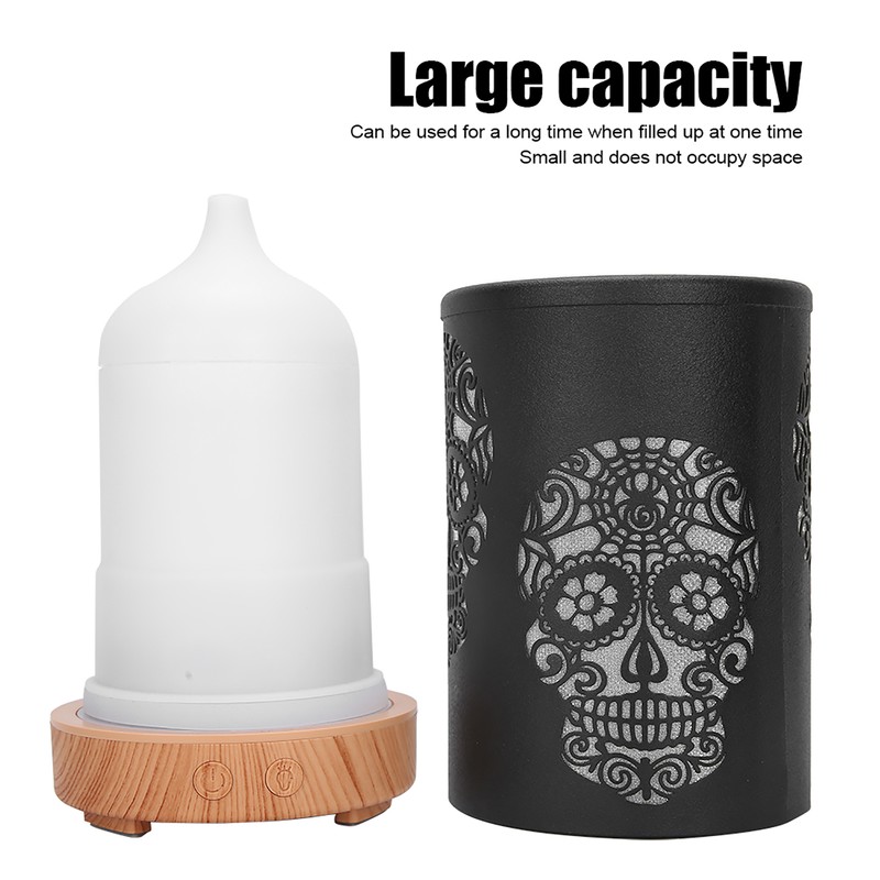 Essential Oil Diffuser Portable Remote Control Aroma Diffuser LED Light