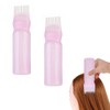 Norhogo 2 Pieces Hair Dye Brush Bottle Root Comb Applicator