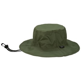 KiU K85-906 Kiu Hat, For Rain or Shine, UV Protection, Packable, Bucket Hat, Khaki, Men's, Women's,
