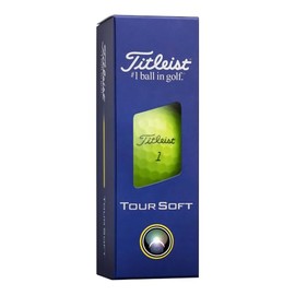 2026 Titleist Tour Soft Yellow (3 Balls per Sleeve)