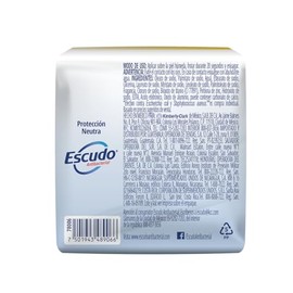 Escudo Antibacterial, Jabón Corporal en Barra de Protección Neutra, Paquete de 3 piezas de 110 gramos cada una, Protección para Toda la Familia