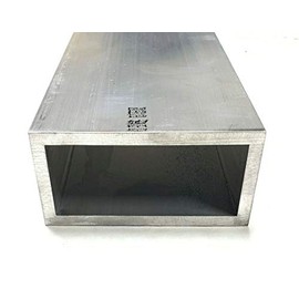 6063 Aluminum Rectangular Tube 2" X 3" X 1/4" Wall 12" Piece