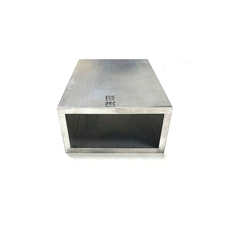 6063 Aluminum Rectangular Tube 2" X 3" X 1/4" Wall