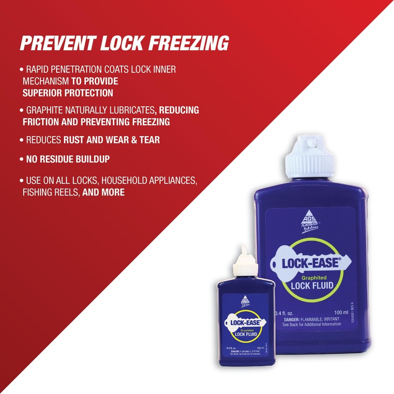 American Grease Stick LE-4 "Lock-ease" Graphited Lock Fluid 3.4 Oz.