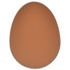 Supa Brown Rubber Poultry Eggs, Pack of 4. Encourage Hens