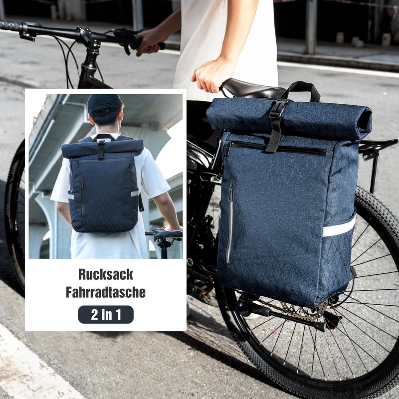 Wiserset 22L Bicycle Bag Backpack, Blue