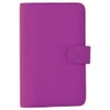 Collins PU Snap Closure Organiser, Purple