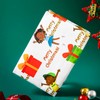 Dtiafu African American Christmas Wrapping Paper Black Santa Gift Wrap