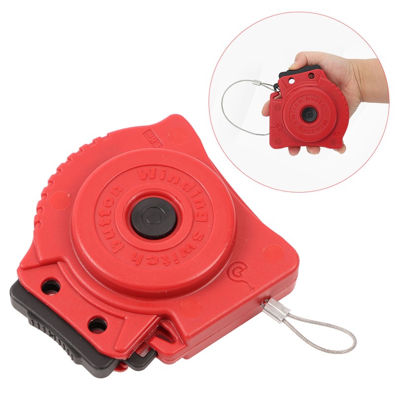 Lockout Tagout Cable Lock 2mm Stainless Steel LOTO Cable Lockout