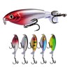 5pcs Fishing Lures Hard Minnow Baits, Swimbaits for bass Fishing,