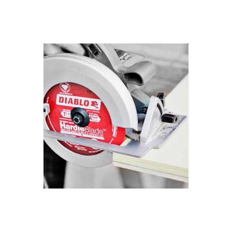 Diablo PCD Fiber Cement HardieBlade with Non-Stick Perma-Shield Coating -