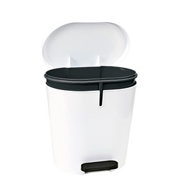 Denox 24190 – Oval Pedal Bin (8 Litres) grey