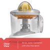 BLACK+DECKER 32oz Electric Citrus Juicer, CJ625, Pressure Activated, Adjustable Pulp