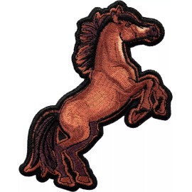 Ivamis Brown Horse Patch - 3.1x4 inch - P7640
