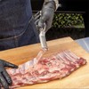 Stainless Steel Rib Membrane Removal Tool - BBQ Rib Skinner