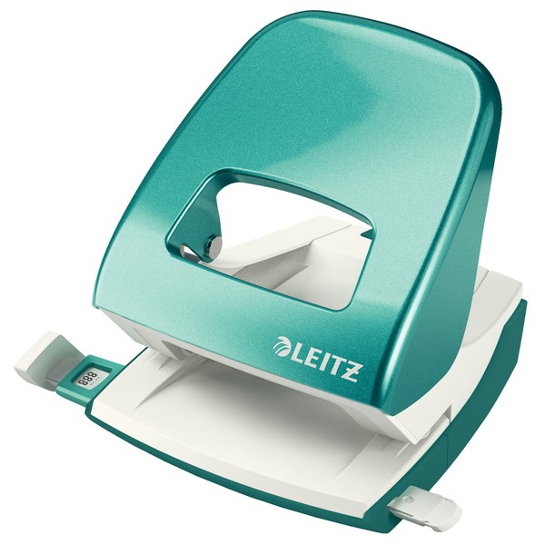 Leitz NeXXt 50082001 Hole Punch for up to 30 Sheets Metal Metallic Ice Blue