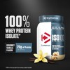 Dymatize ISO100 Whey Protein Powder Isolate, Gourmet Vanilla, 25g of