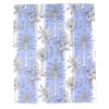 Caspari Southern Palms Blue & White Guest Towel Napkins -