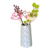 Wood flowers bouquet green - pink