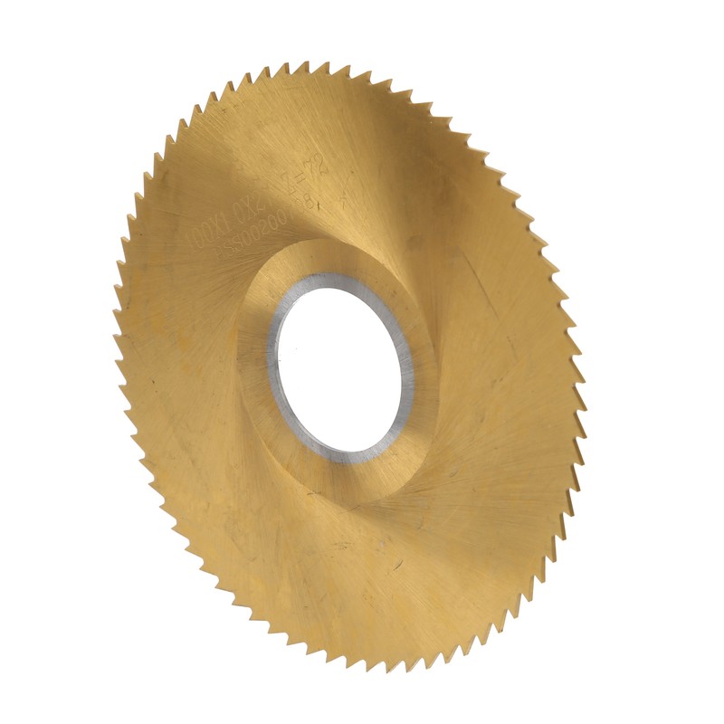 Circular Saw Blade 72 Teeth Ti Plated High Speed Steel