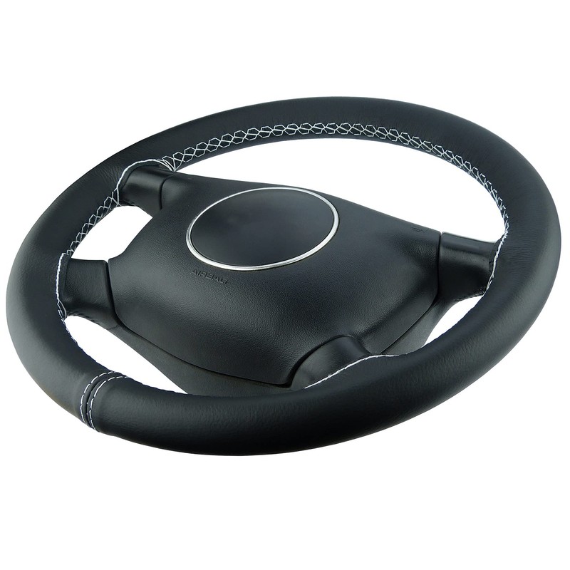 L&P A271-2-G3 Steering Wheel Cover Genuine Leather Steering Wheel Cover