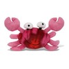 DolliBu Pink Tie-Dye Crab Plush - Super Soft Stuffed Animal,