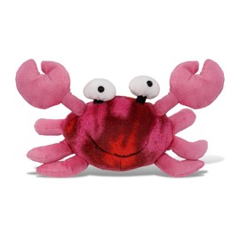 DolliBu Pink Tie-Dye Crab Plush - Super Soft Stuffed Animal, Cute Sea Animal Plush, Adorable Fluffy Stuffed Animal for Boys and Girls, Stuffed Animals Plush Gift for Babies, Kids, Adults - 6.5 Inches