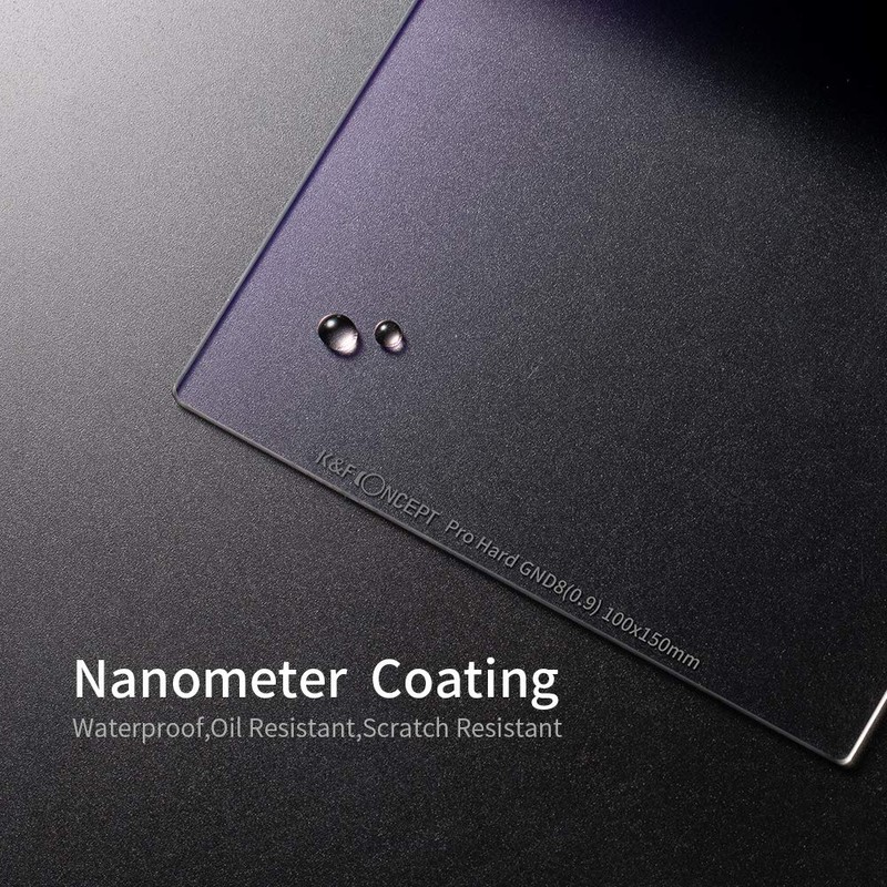 K&F Concept Hard Grad ND8 Filter, Graduated Neutral Density Filter