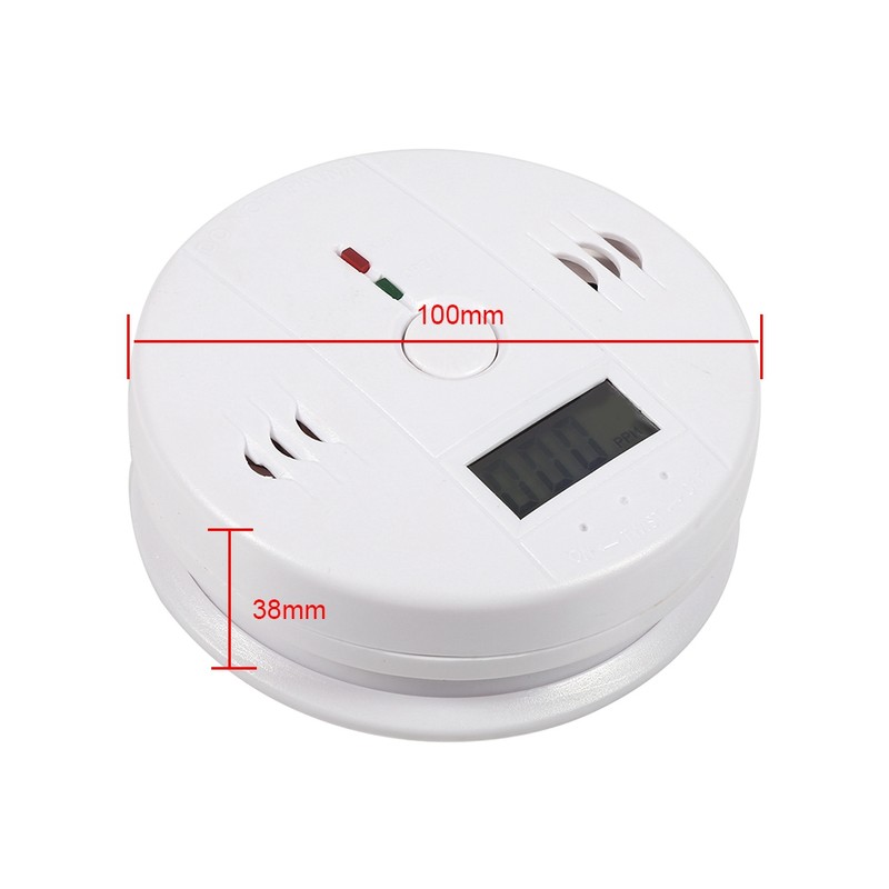 1PC LCD Display CO Carbon Monoxide Detector Sensor Tester with