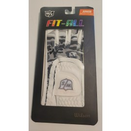 WILSON FIT-ALL Junior GOLF GLOVE - NEW One Size Fits Most