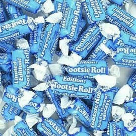 Tootsie Roll VANILLA Fruit Chews BULK CANDY- ONE POUND Chewy Candy - 16oz