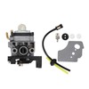 Lawn Mower Carburetor Aluminum Carb Replacemrnt For Husqvarna 531008681 324RX
