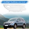 RATCHROLL Headlight Lens Cover Headlight Headlamp Lense Clear Lens Cover