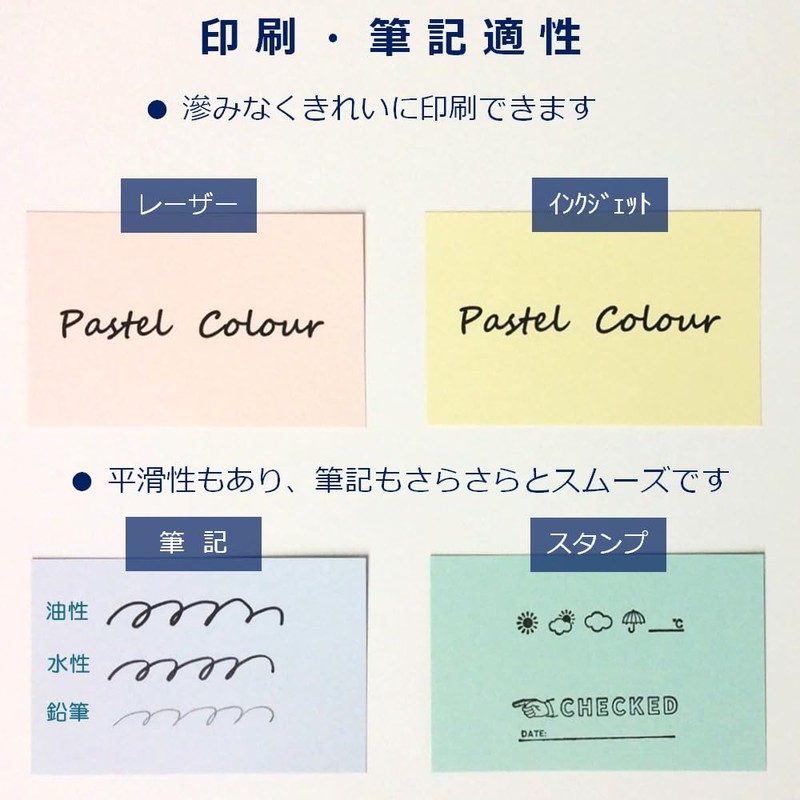 Paper Entrance 55159 Color Copy Paper, A4, Pastel, 5 Colors,