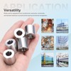 HiPicco Aluminum Spacers 5/16" Bore x 1/2" OD x 1/4"
