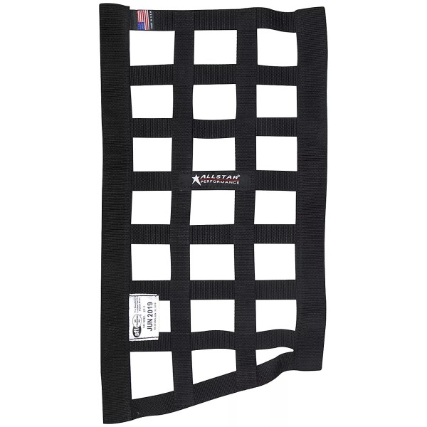 ALLSTAR PERFORMANCE Window Net Border Style Funny Car Black SFI