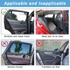 Hapforever 2PCS Car Window Shades, Universal Magnetic Car Sun Shade