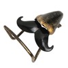 Nose Shaped Eyeglasses Holder Iron Nose and Mustache Shaped Eye
