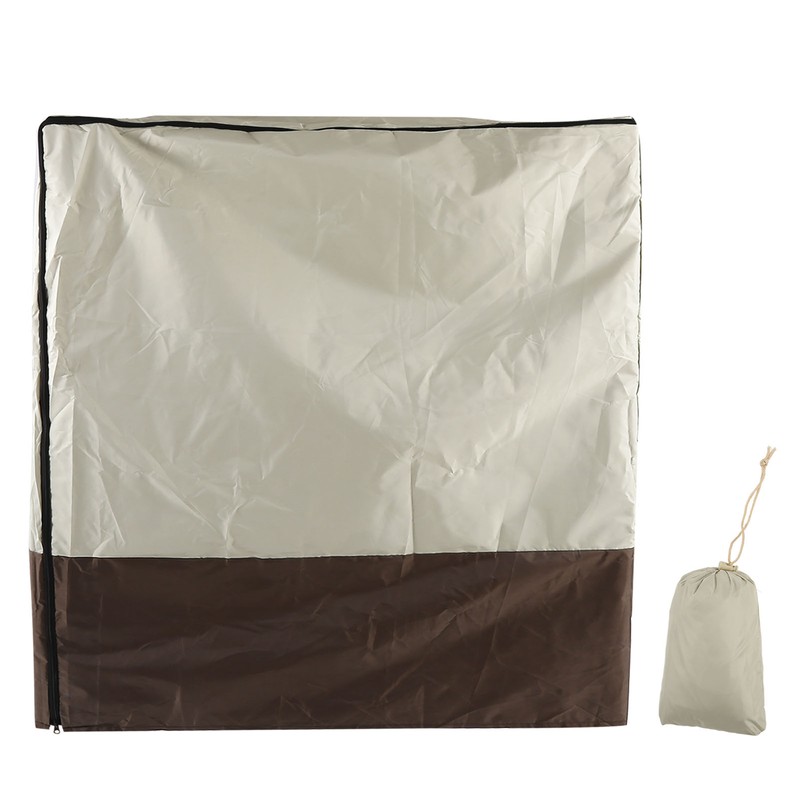 Folding Bed Cover Dustproof Waterproof Rollaway Bed Protective Cover for